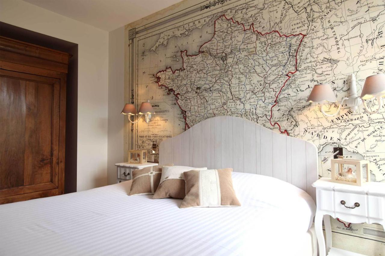 Logis Hotel La Croix Blanche Fontevraud Quarto foto